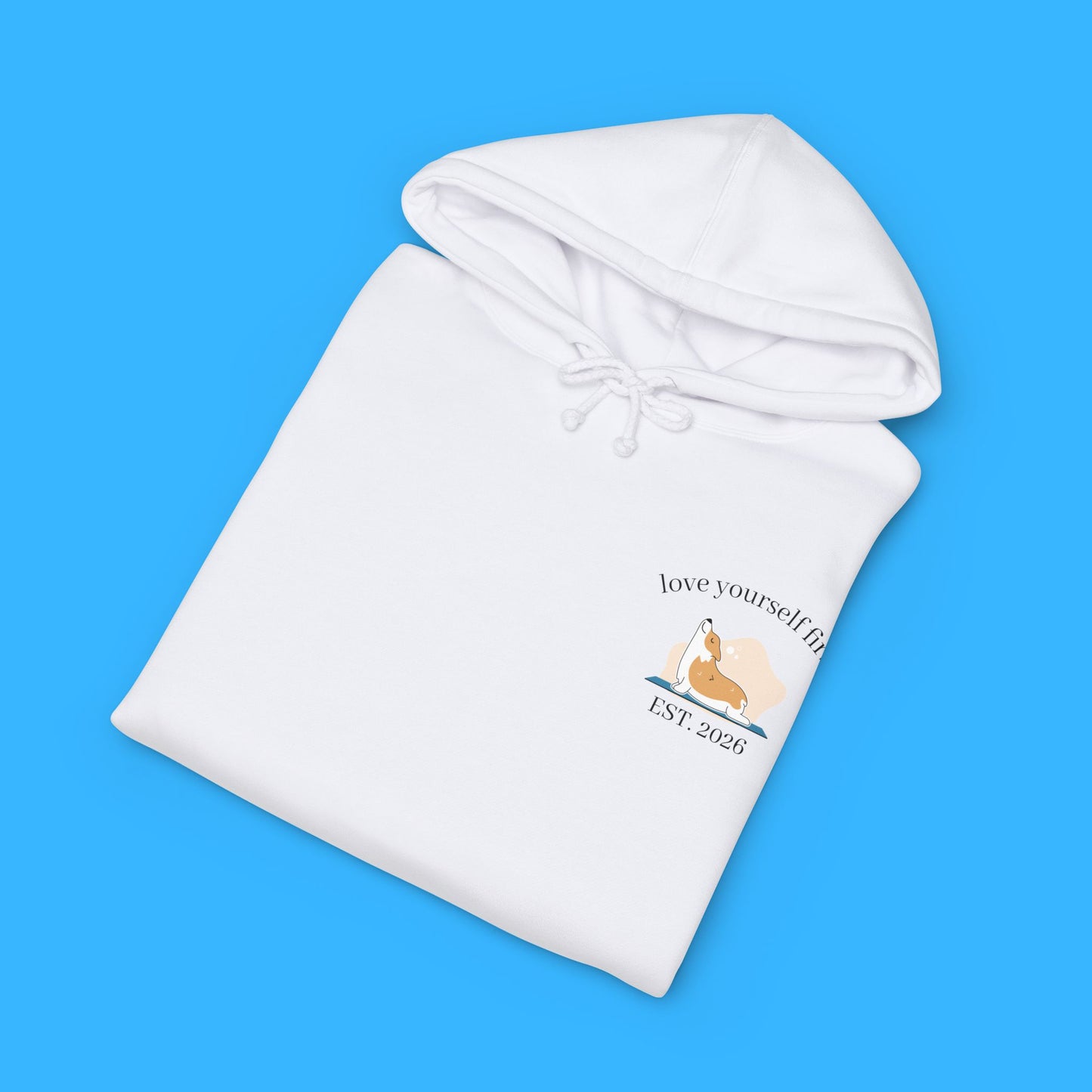 Kapuzenpulli – Kuscheliger Self-Care Pullover „Loving Yourself First“