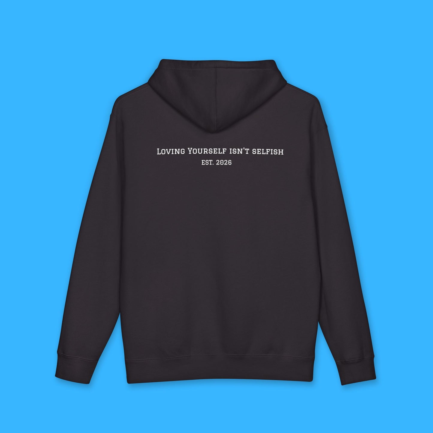 Kapuzenpulli – Kuscheliger Self-Care Pullover „Loving Yourself First“