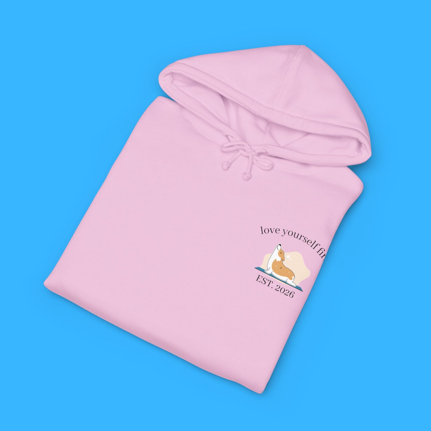 Kapuzenpulli – Kuscheliger Self-Care Pullover „Loving Yourself First“