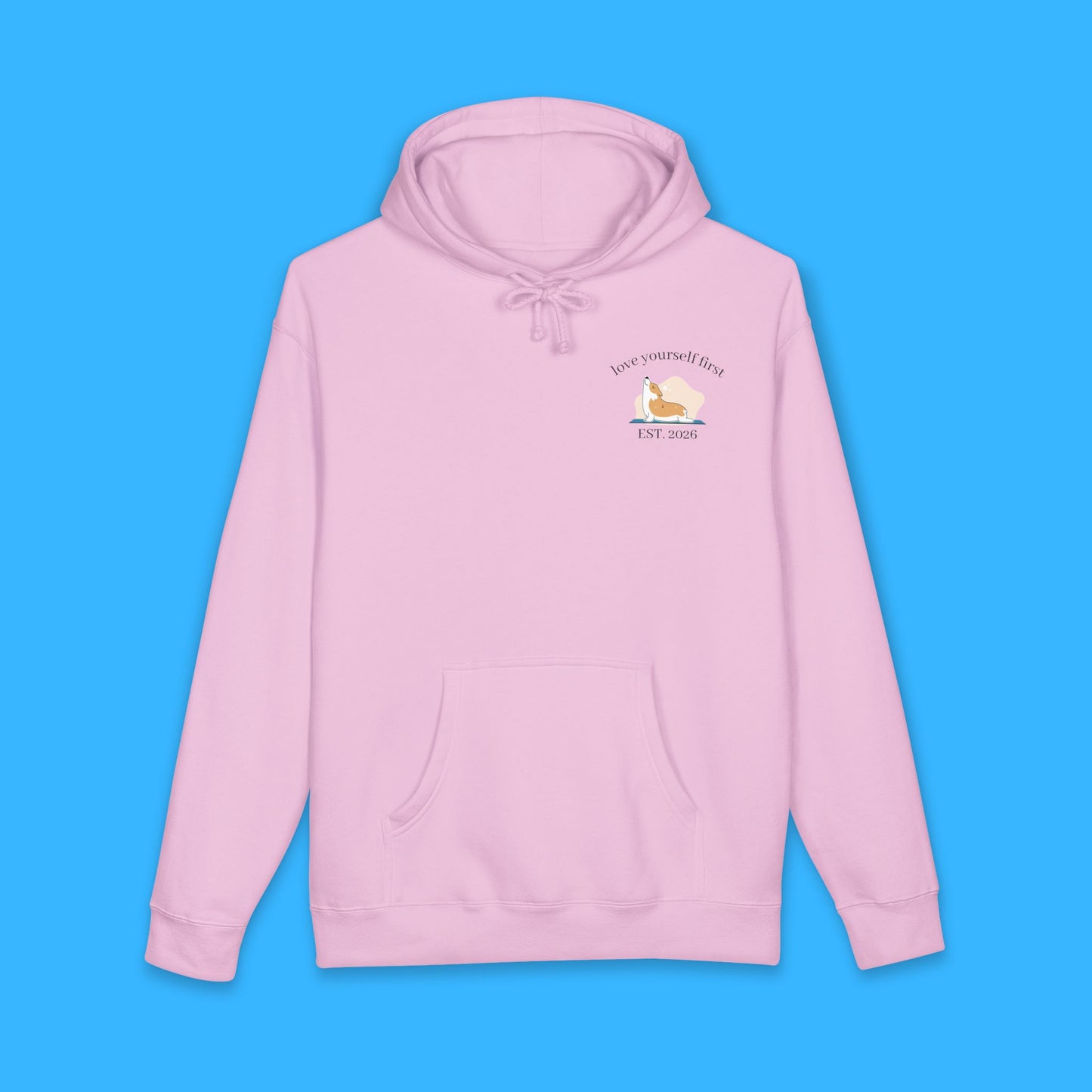 Kapuzenpulli – Kuscheliger Self-Care Pullover „Loving Yourself First“