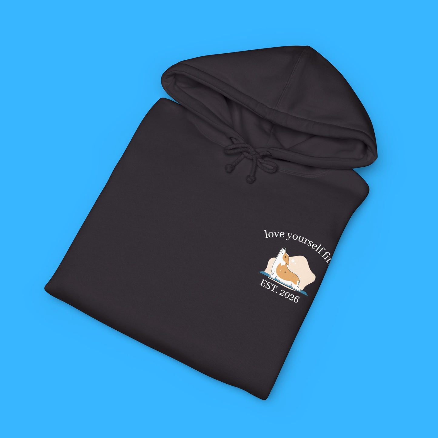 Kapuzenpulli – Kuscheliger Self-Care Pullover „Loving Yourself First“