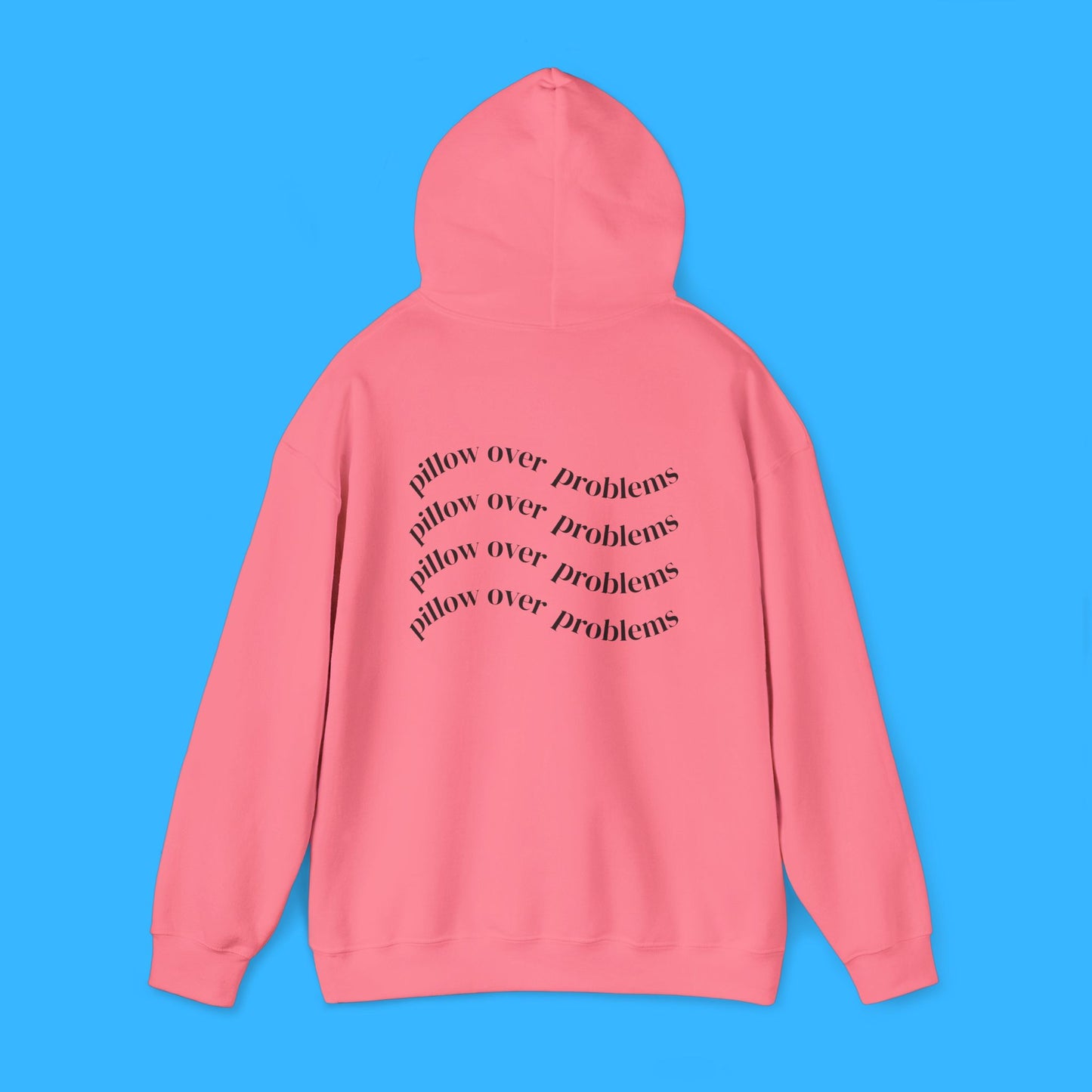 Sudadera con capucha LUMI the Cat — "En mi era de siesta" Pullover rosa acogedor