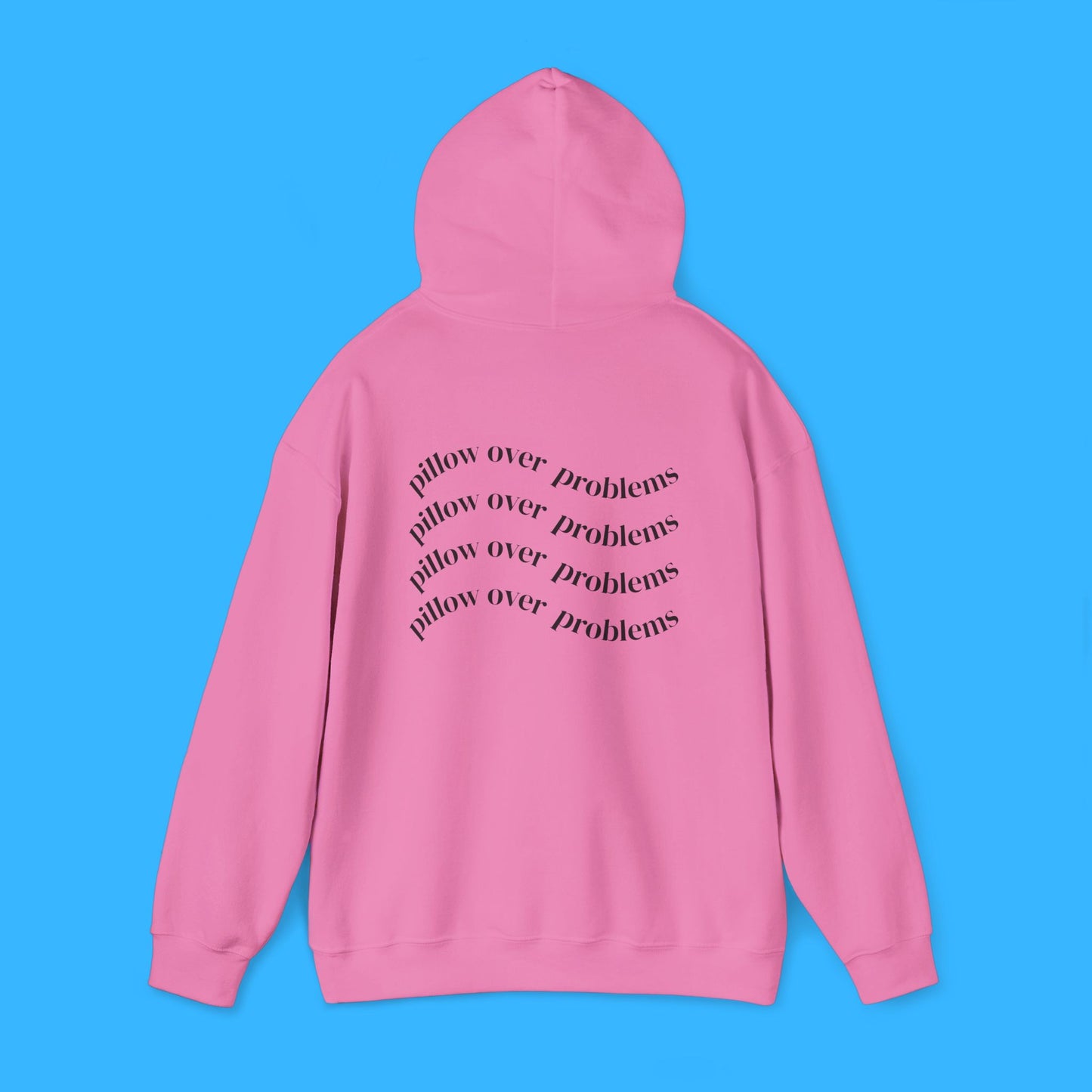 Sudadera con capucha LUMI the Cat — "En mi era de siesta" Pullover rosa acogedor