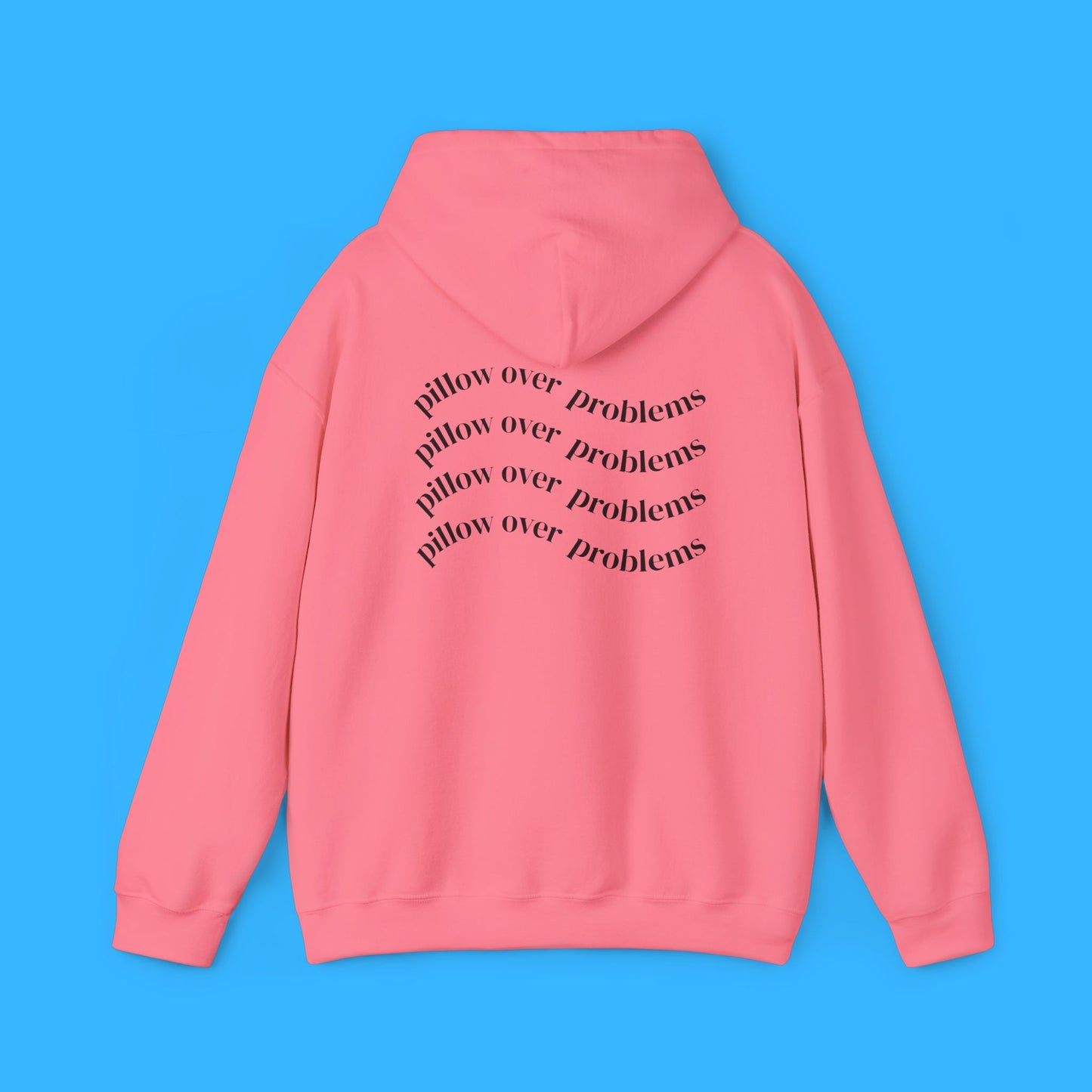 Sudadera con capucha LUMI the Cat — "En mi era de siesta" Pullover rosa acogedor