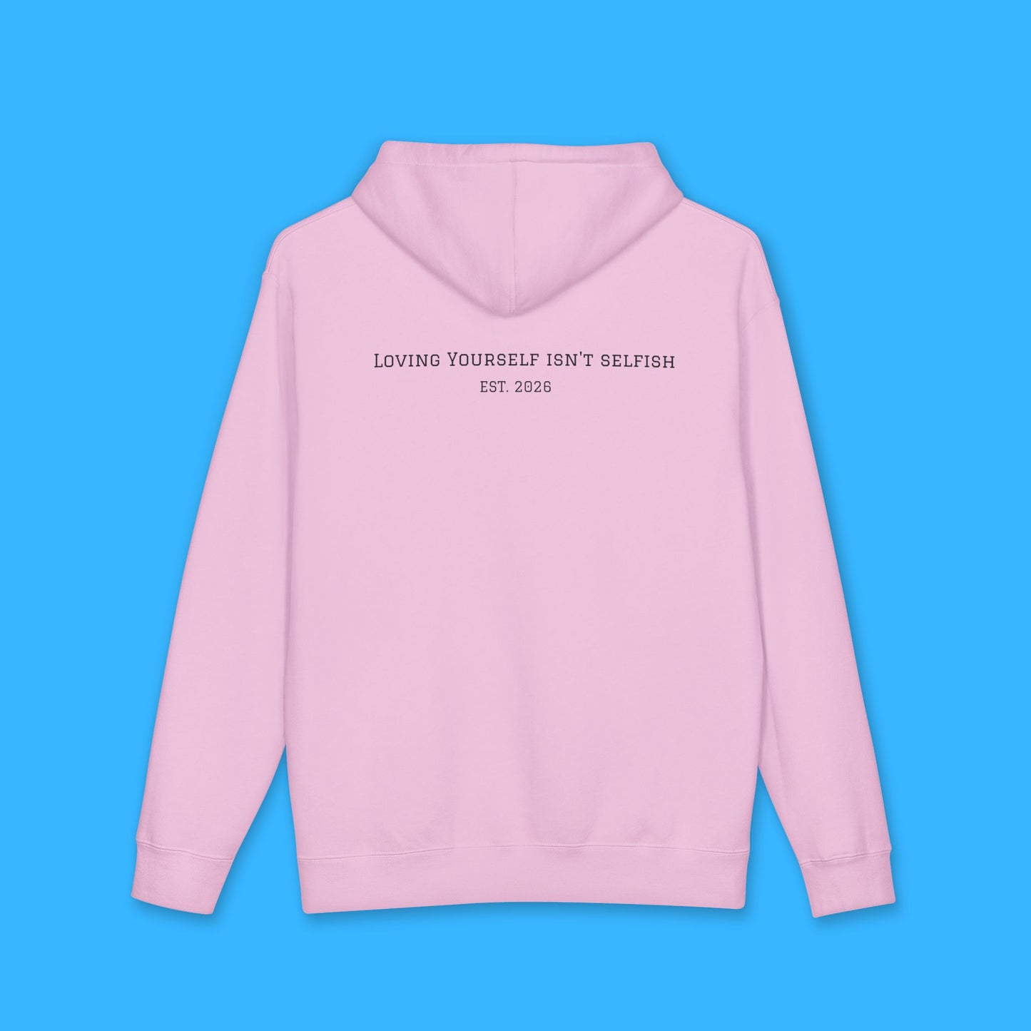Kapuzenpulli – Kuscheliger Self-Care Pullover „Loving Yourself First“