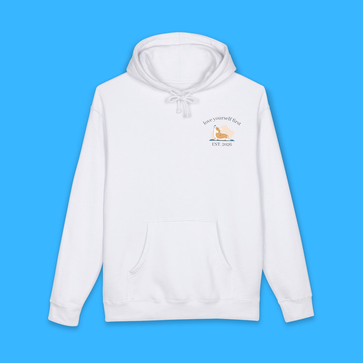 Kapuzenpulli – Kuscheliger Self-Care Pullover „Loving Yourself First“