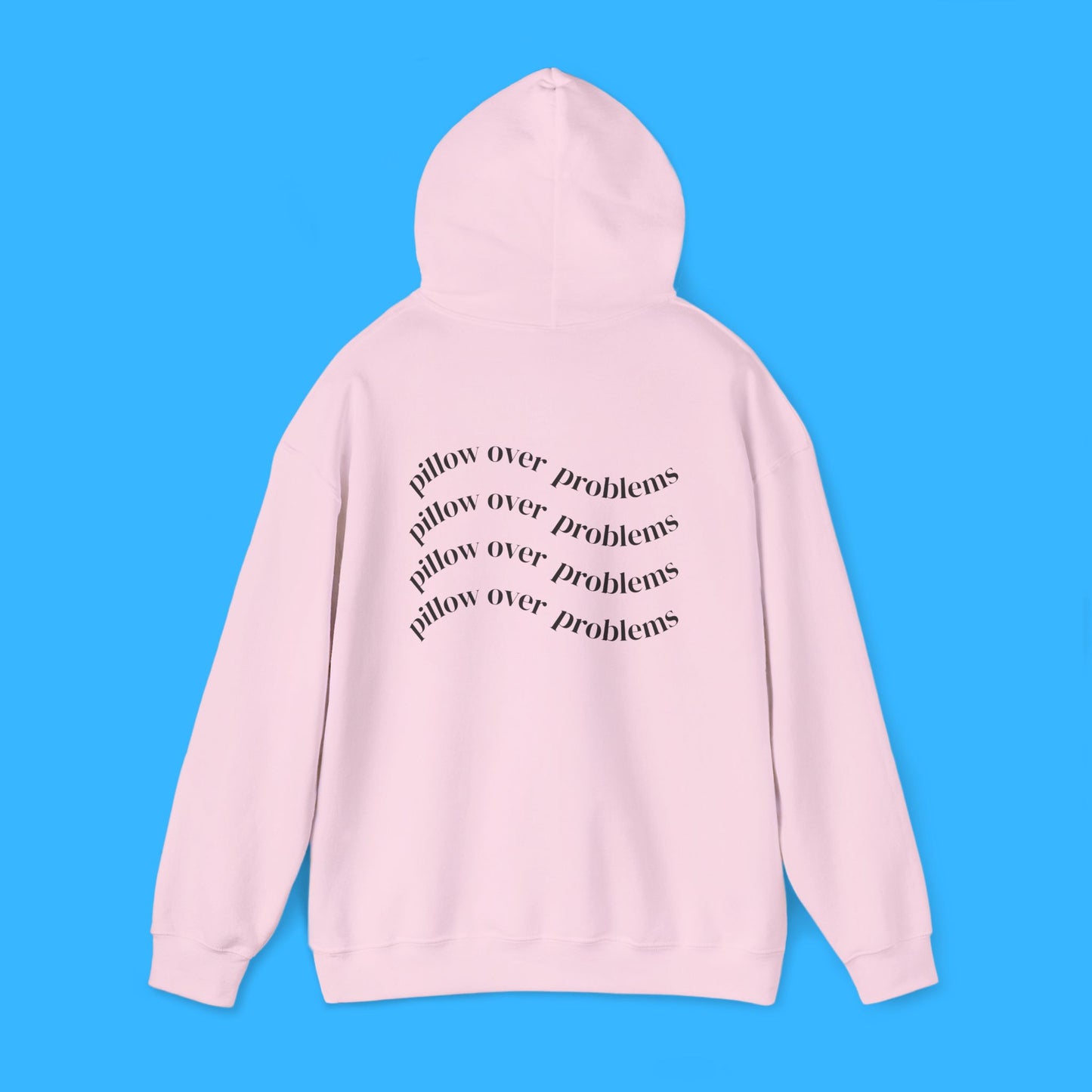 Sudadera con capucha LUMI the Cat — "En mi era de siesta" Pullover rosa acogedor