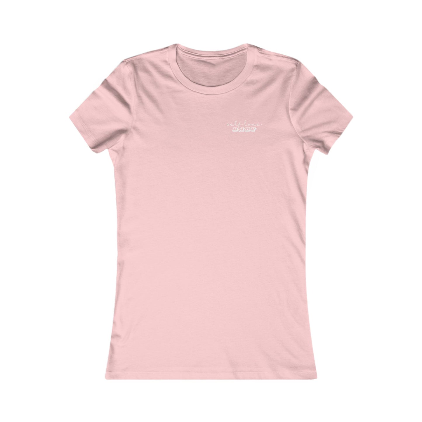 T-shirt femme — "self love baby" T-shirt à motif de motivation