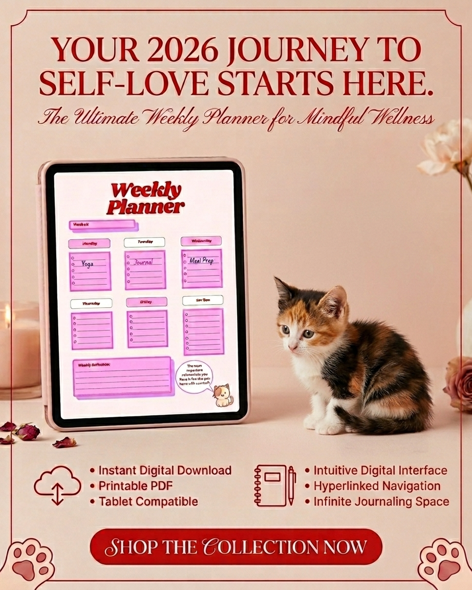 "SELF LOVE" - weekly digital planner